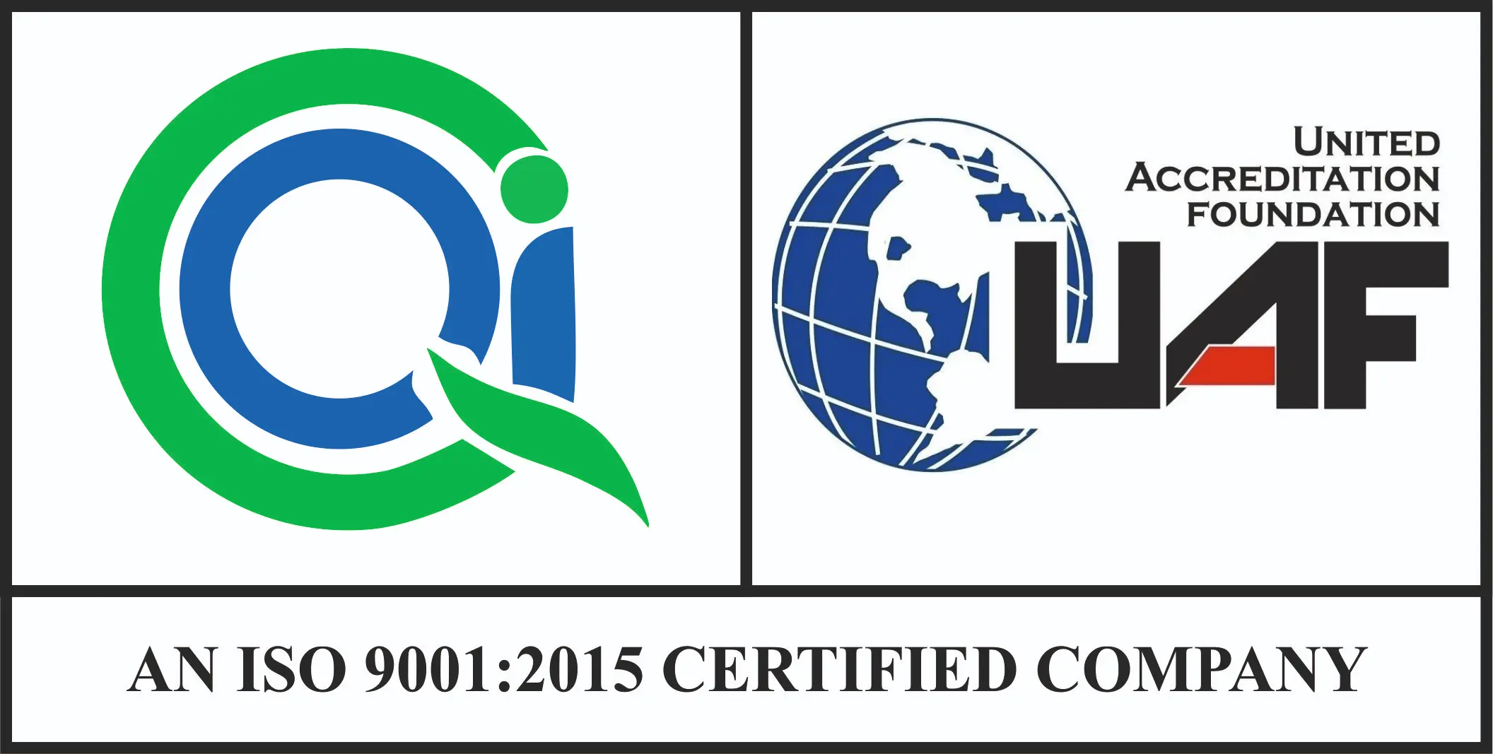 ISO 9001:2015 Certified